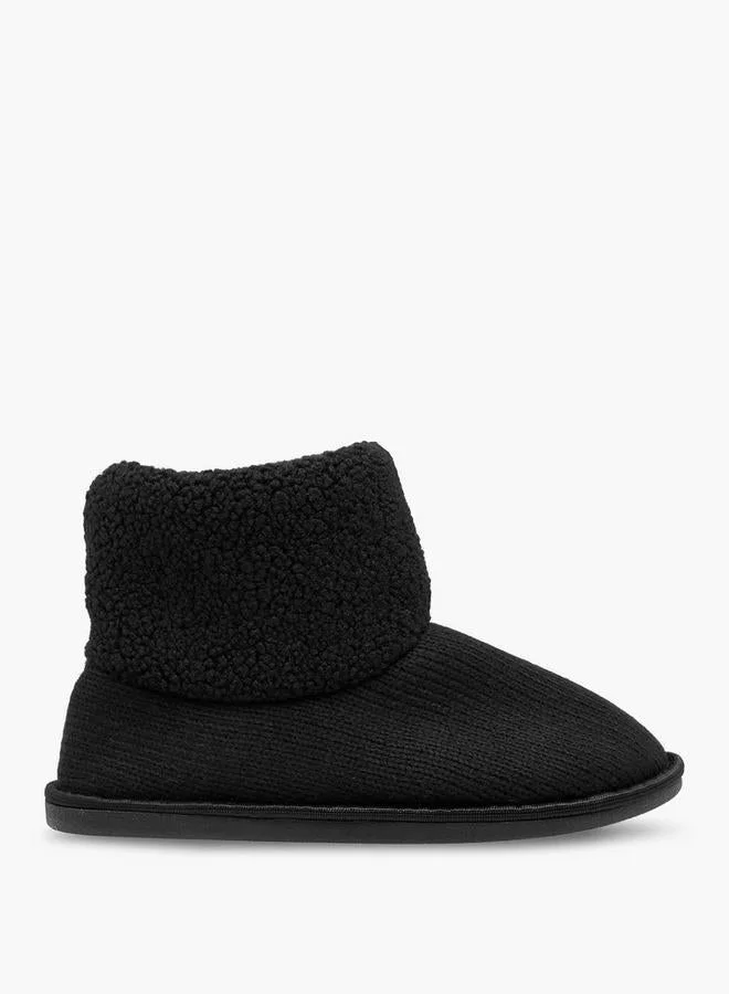Le Confort Women Sherpa Detail Slipper Boots